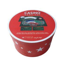Macys Promotional Casino Game Set - Complete Unplayed